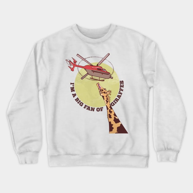 Giraffe lover Crewneck Sweatshirt by mailboxdisco